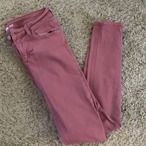 Mauve Size 2 Skinny Denim Jeans